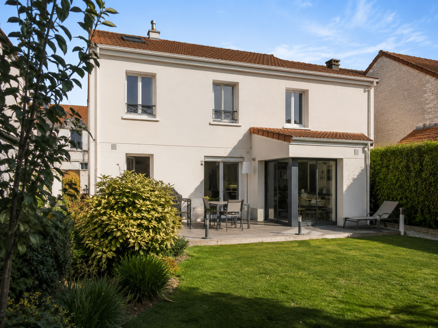 Maison avec jardin. Cormontreuil (proche Reims)