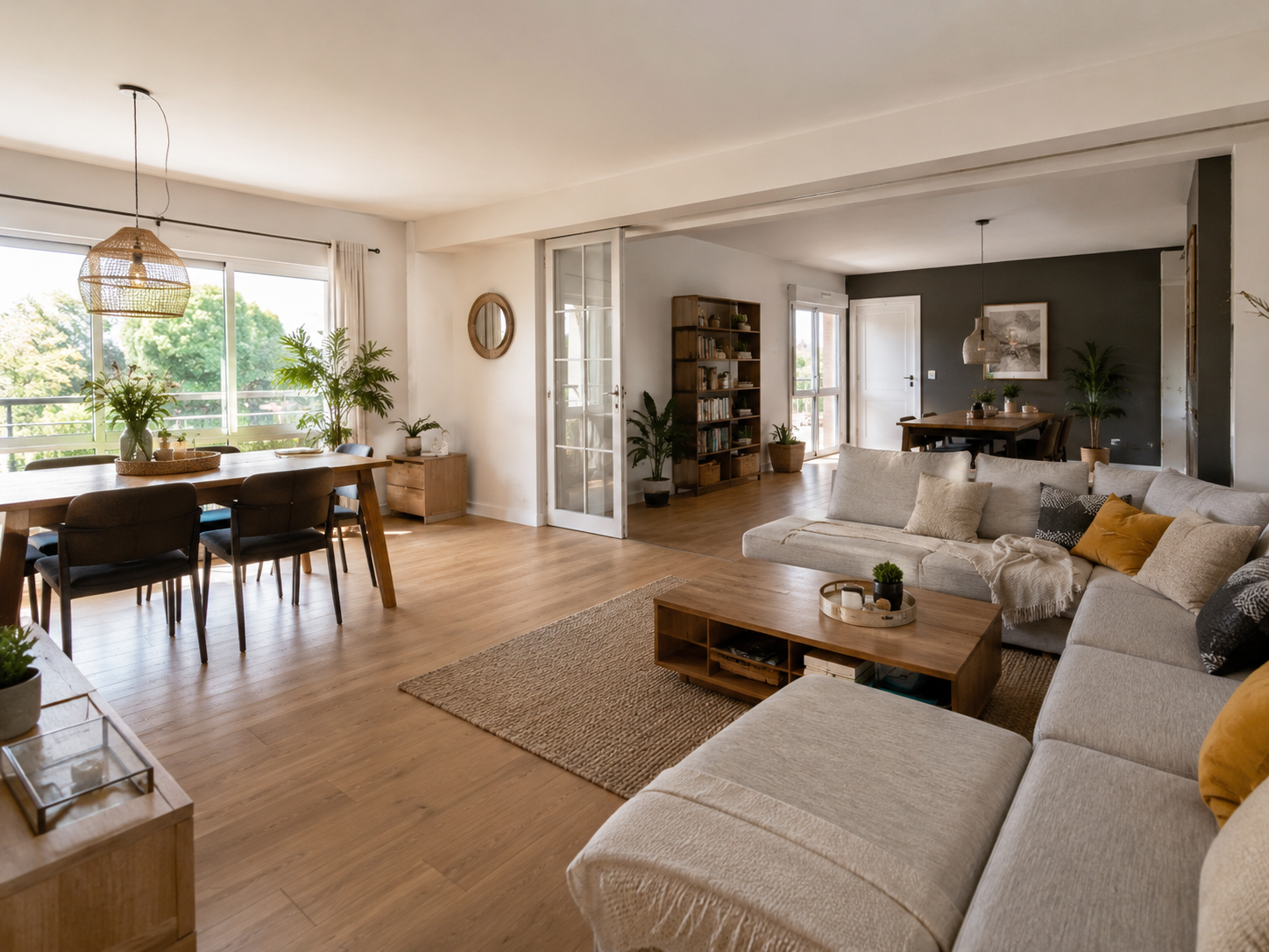 Appartement T3 lumineux. Quartier des Sacres